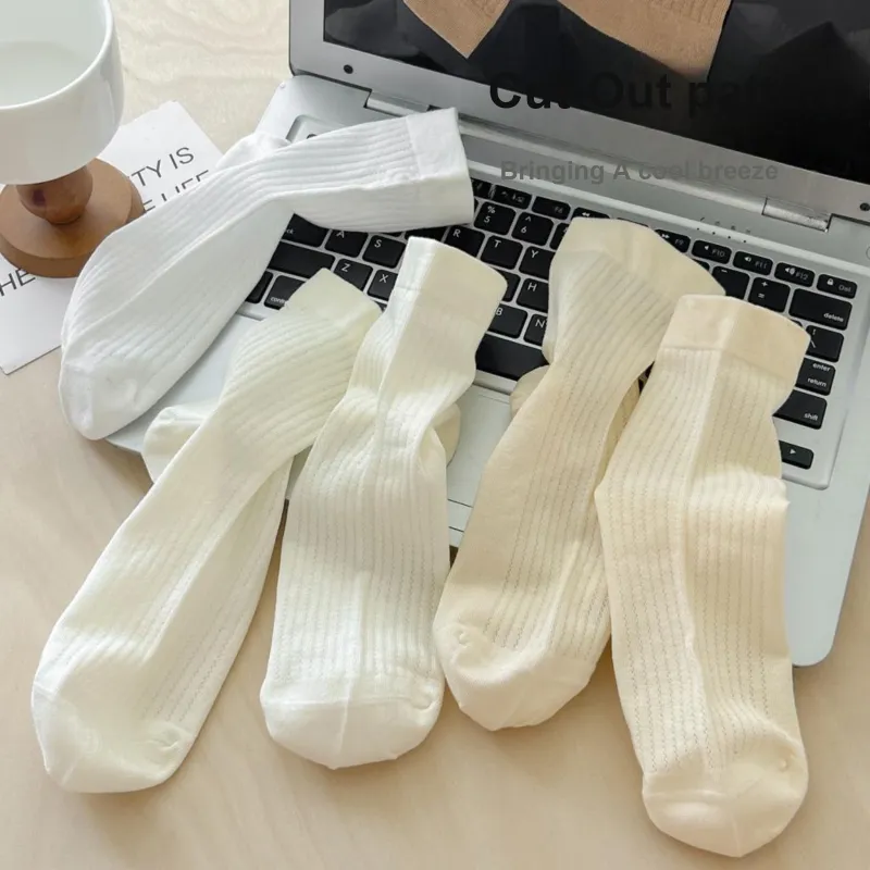 XXLLG Mid Calf Socks Women's 6 Pack-2