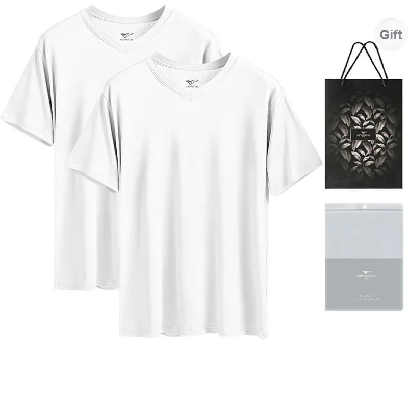 SEPTWOLVES Undershirts Men's 2 Pack+Free Shopping Bag-24