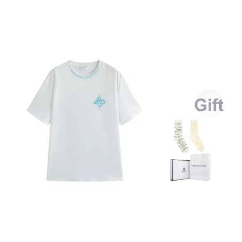 Charlie Luciano Белая коробка + Носки Унисекс T Рубашки