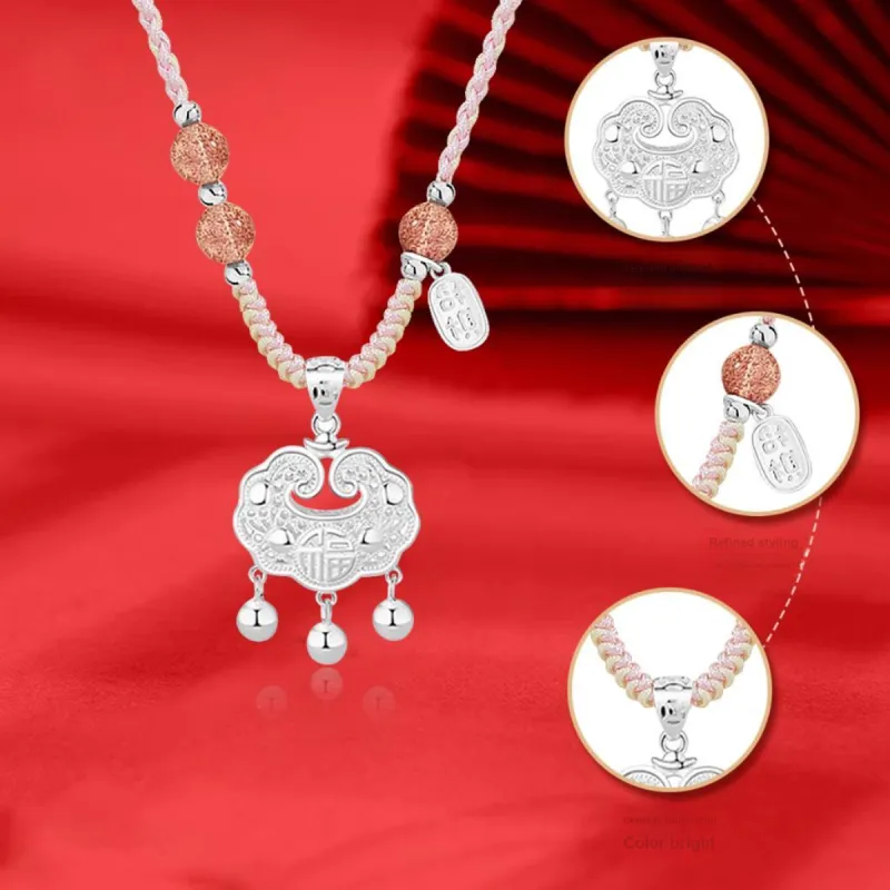 MGS Sterling Silver Necklaces Women's-19