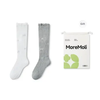 Moremoli Knee High Socks Women's 2 Pack