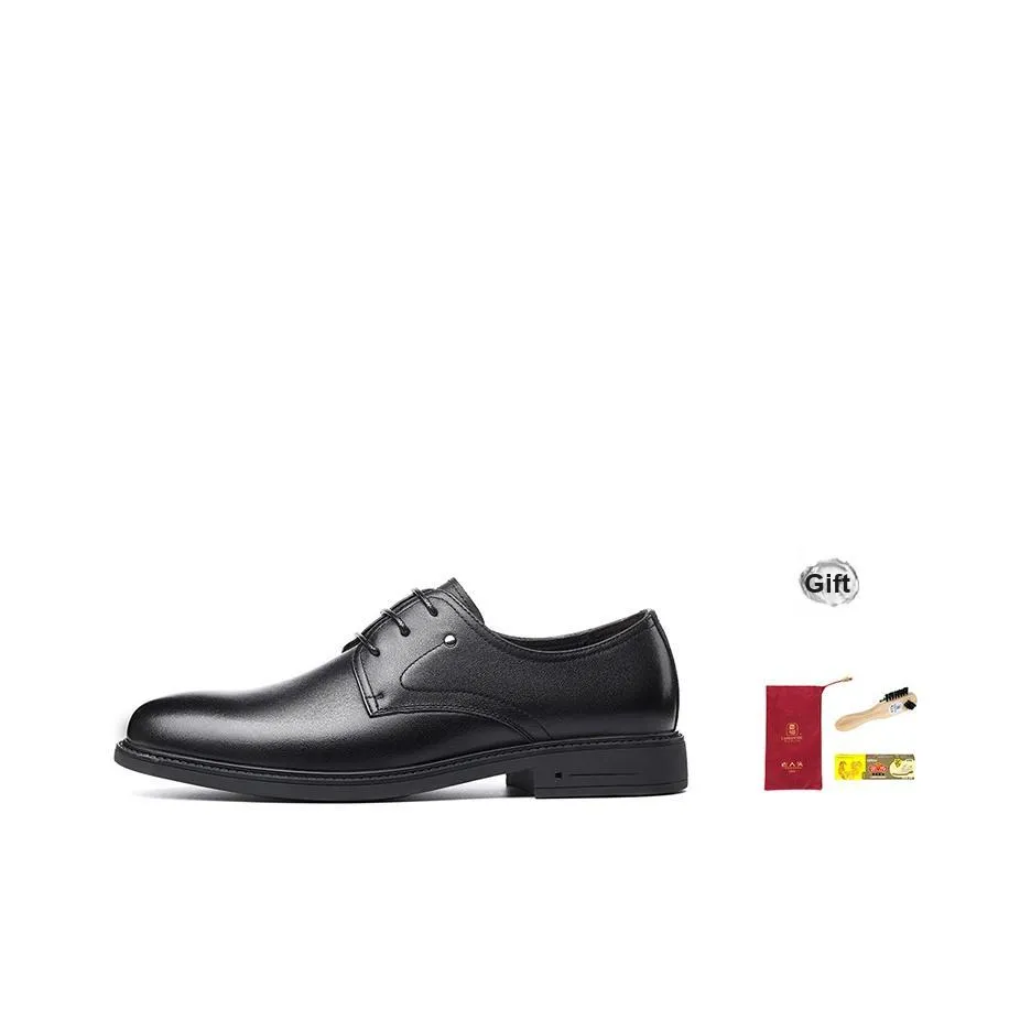 LAORENTOU Dress Shoes Men's Black