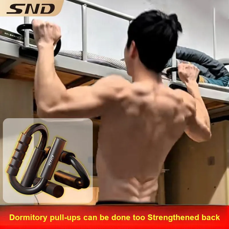 SND Push Up Frames S Shaped Thickened Steel Pipe+Thickened EVA Foam Home Dormitory Exercise Fitness Unisex-6