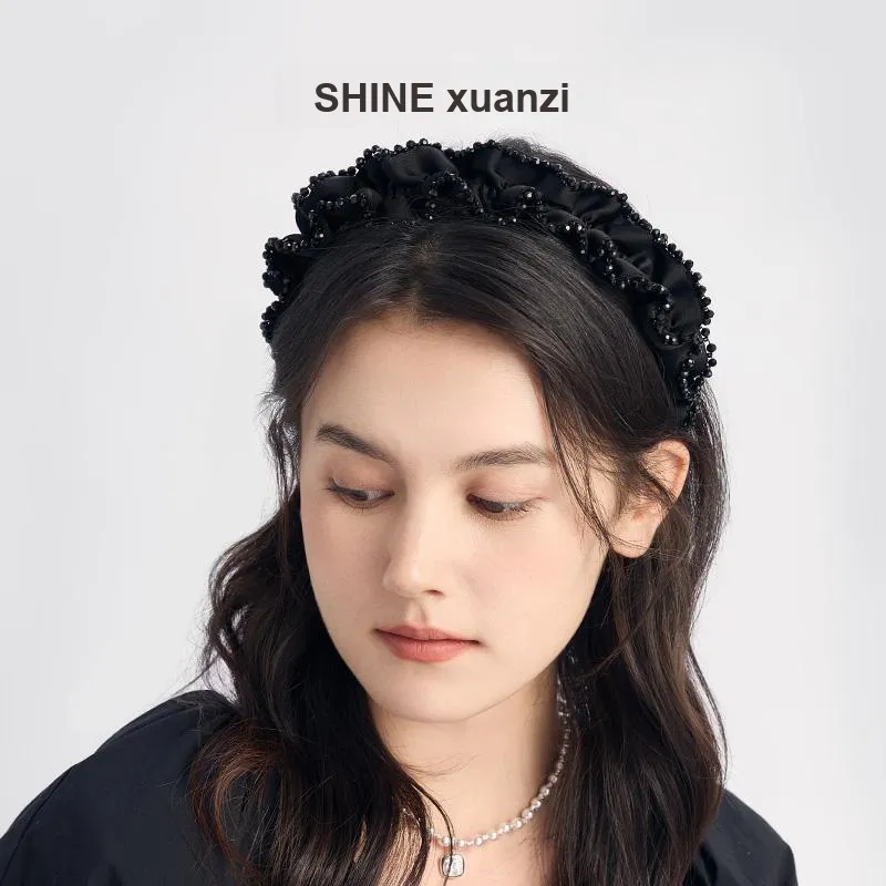 SHINE Polyester, Crystal Diamond Headbands Women's-4