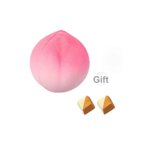 REVER White Peach Oolong Твердый Bath Губка Bath Бомба Центральная часть Cleansing Шар Увлажняющий Отбеливающий и Гидратирующий 110г Упаковка