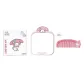 My Melody, Metal Table Mirror[Includes Metal Comb]