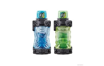 BANDAI Kamen Rider Build Create Rider DX Full Bottle Pirate Train Assembled Models