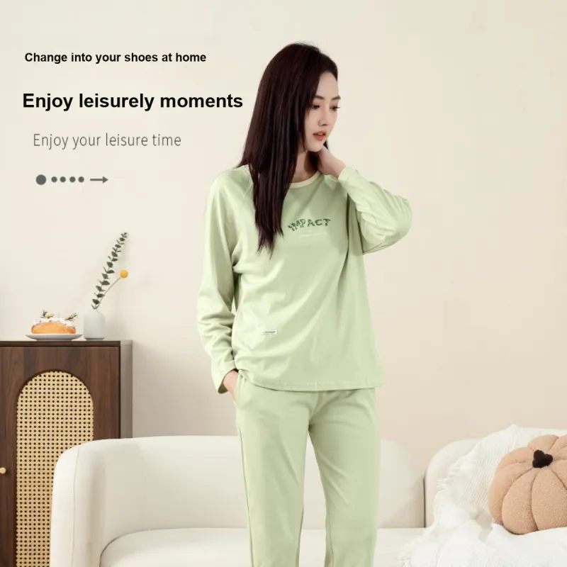 Aidai Pajama Set Women's Fresh Green-4