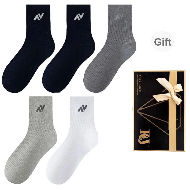 KJ Mid Calf Socks Men's Gift Box Set-11