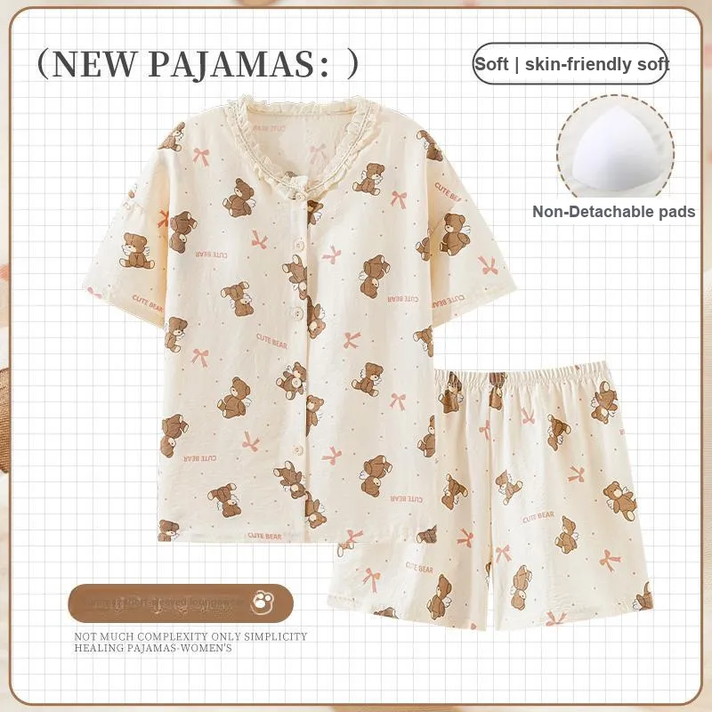 OUSHIBO Women's Pajama Sets-3