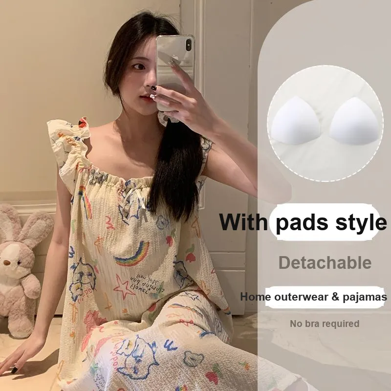 OUSHIBO Nightgown Women's Image Color-5