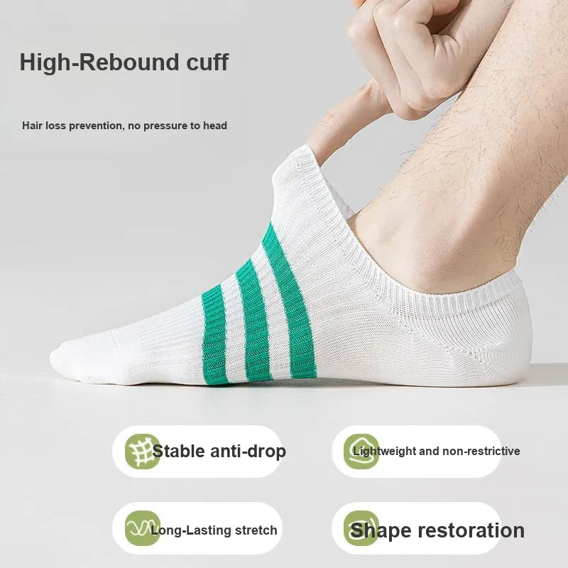 JIAZINI Men No-Show Socks-17