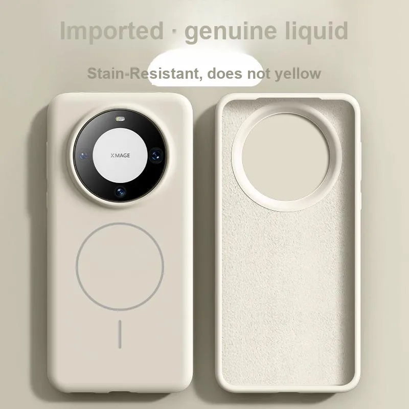 ZHUOJI Silicone Material Precision Hole Phone Cases Compatible With Huawei Mate 70 Pro-3