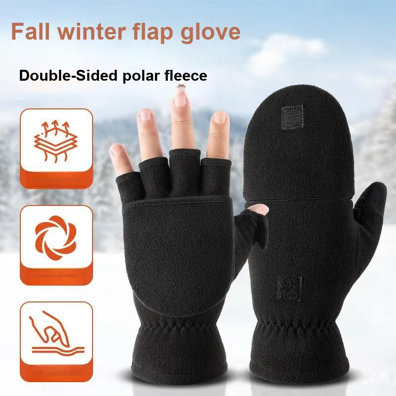 TANLU Ski Gloves Insulated For Cold Weather Outdoor Mittens Unisex-1