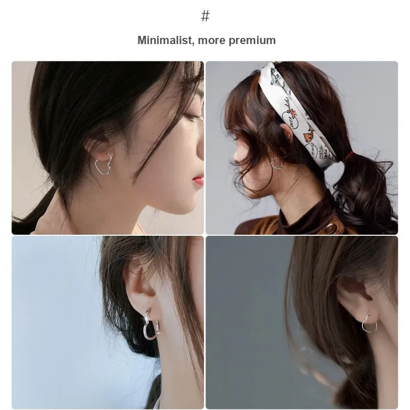 Beauty S925 Silver Earrings Women's-4