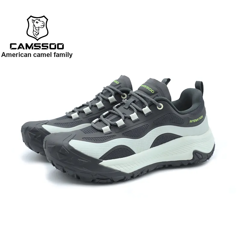 Camssoo Anti Slip Wear Resistant Low Top Casual Shoes Men's-2