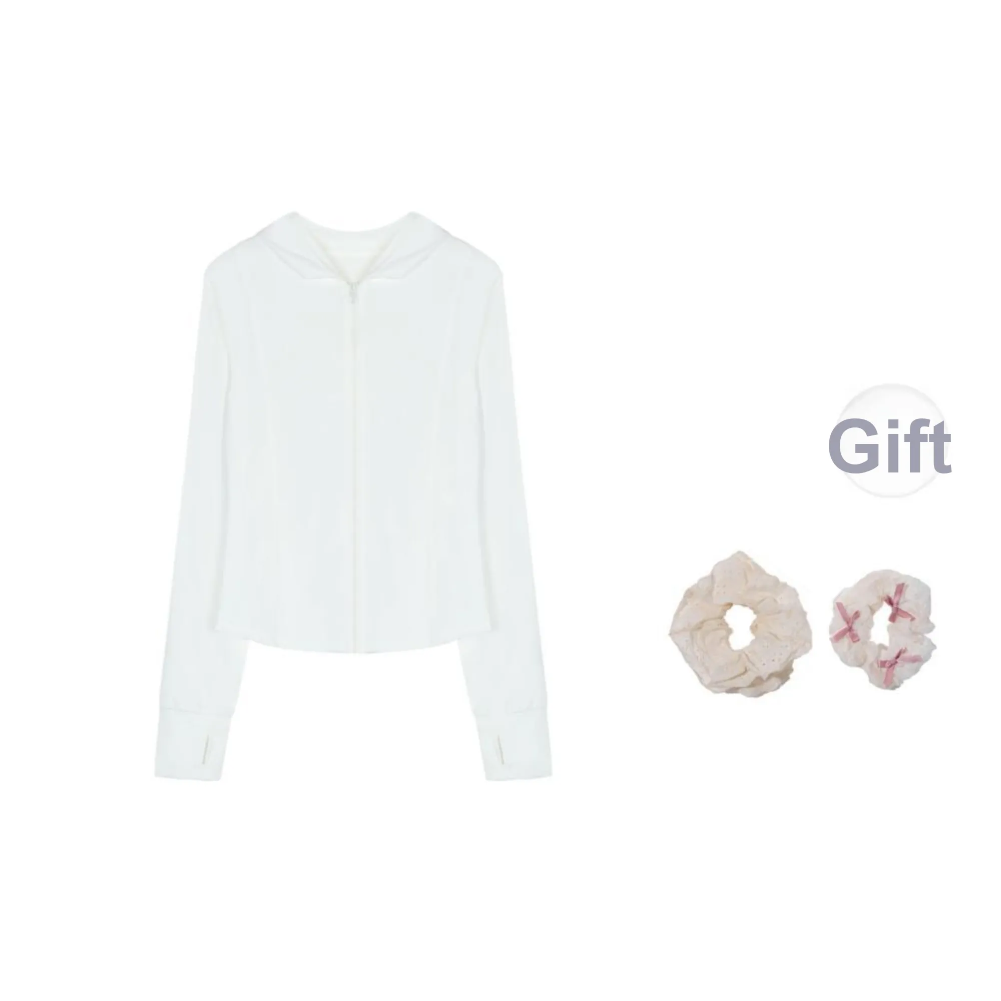SUSANSAN Breathable Quick Dry Girl UV Protection Coat Petite Breathable Cardigan Ice Silk Top Women's