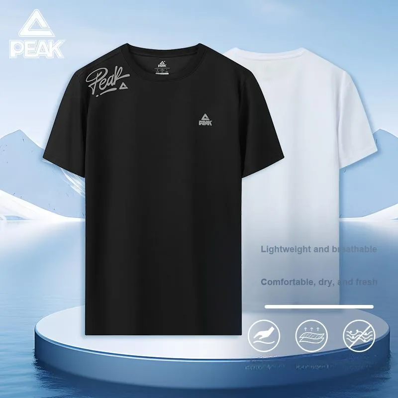PEAK RIGHT Series Casual Sportswear Unisex Two Piece Set White Black-3