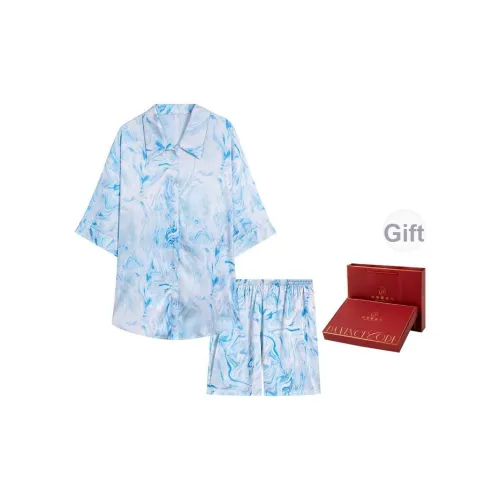 DAFENQIMIMA Пижама Подарочная Коробка Женская