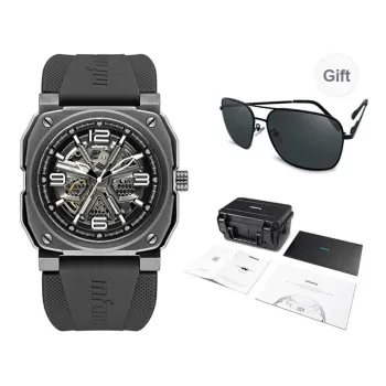 INFANTRY Hero Collection Mechanical Movement Watch Men's Watches Cut Out Dial