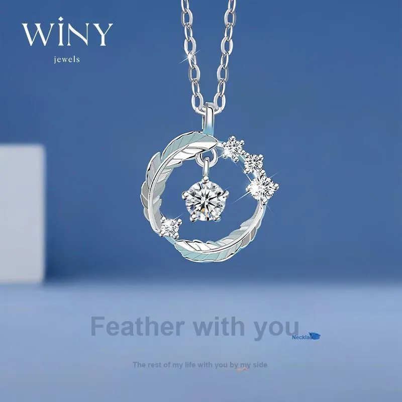 WINY S 999 Fine Silver Necklaces Women's Silver-1