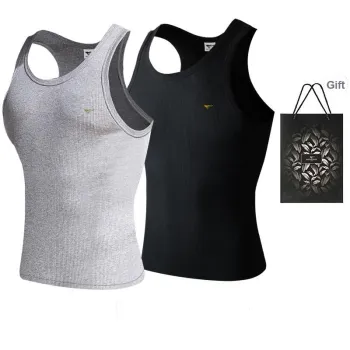 SEPTWOLVES Tank Tops Men's 2-Pack+Shopping Bag