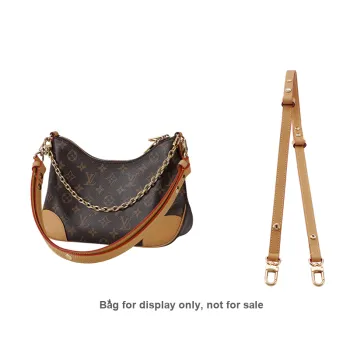 Lan Bao Fan Cow Leather 1.5cm Width Crossbody Adjustable Bag Strap Accessory Women's Beeswax Color