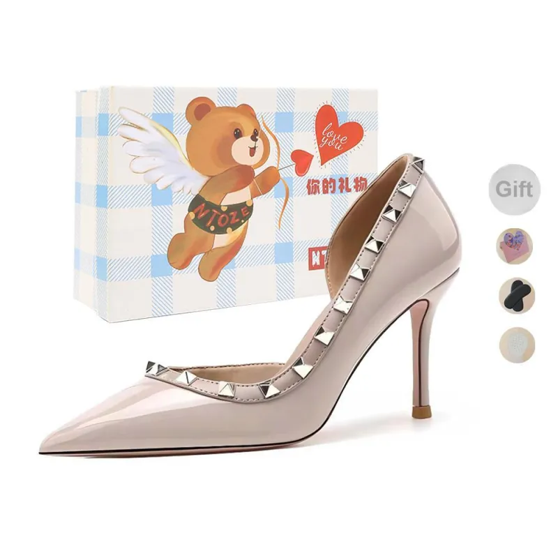 NTOZE Slim Heel High Heels Women's-0