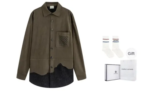 Charlie Luciano Shirt Unisex Brown