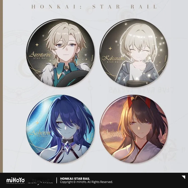 MIHOYO Honkai Star Rail, 'Recollections Of Journeying Together' Collection Set Badges-1