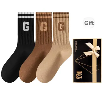 KJ Mid Calf Socks Unisex Box 5 Pack