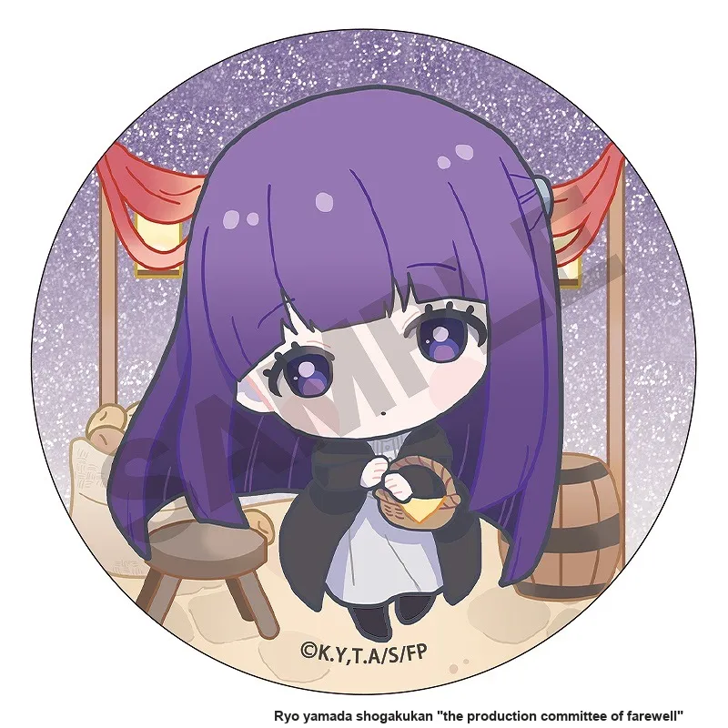 CRUX Fern, Sutark, Frieren, Himmel Frieren  Beyond Journey's End Chibi Courtyard, Shining Badges-2