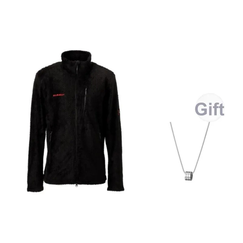 MAMMUT Goblin Jackets Coats Unisex Black Comes With Necklace-0