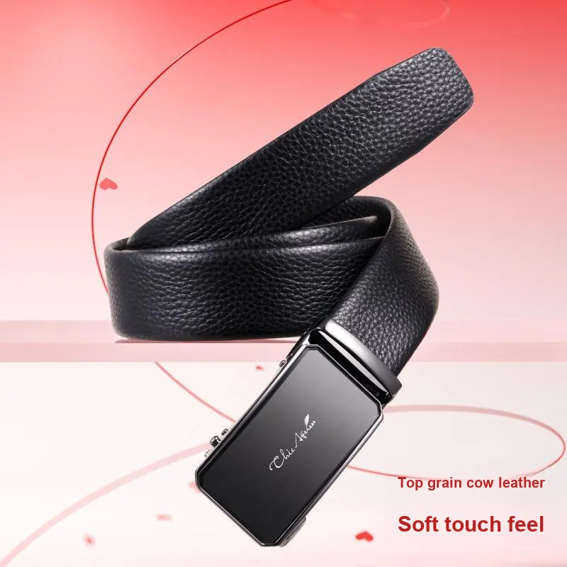 HLA Cow Leather Belts Men's 35MM-6