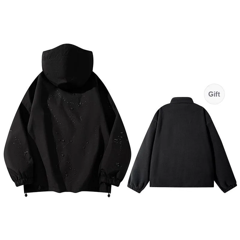 FORIDER Water Resistant Windproof And Rainproof Windbreaker Jacket Unisex-12