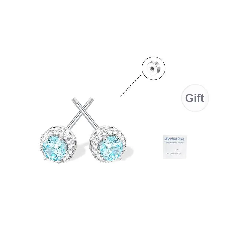 UX Ear Canal Screw Flat Niche Luxury Stud Earrings Unisex-5