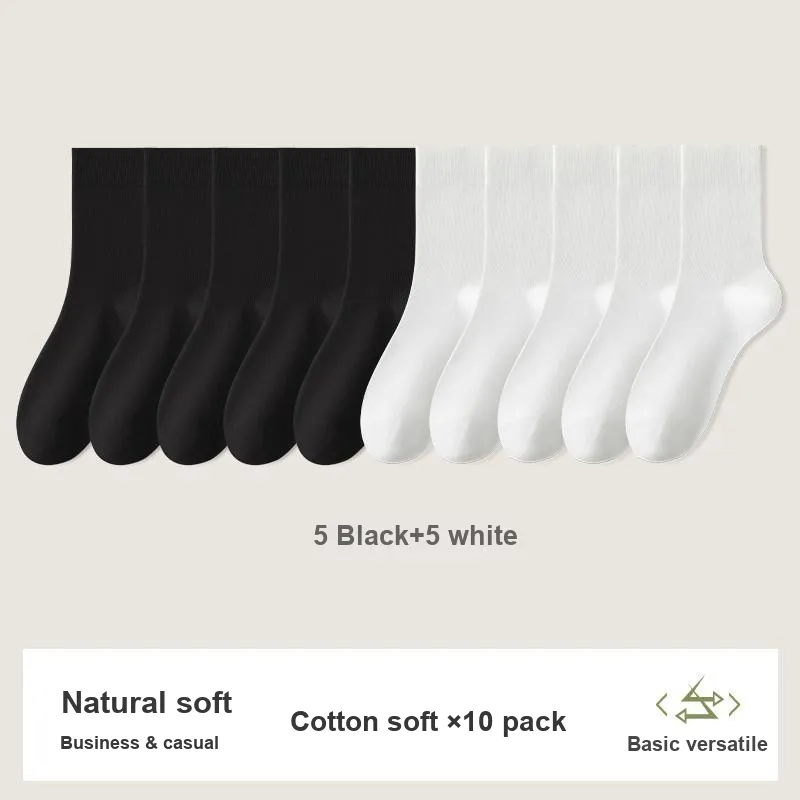 7 SEVFUN Mid Calf Socks Men's Combo Set-19
