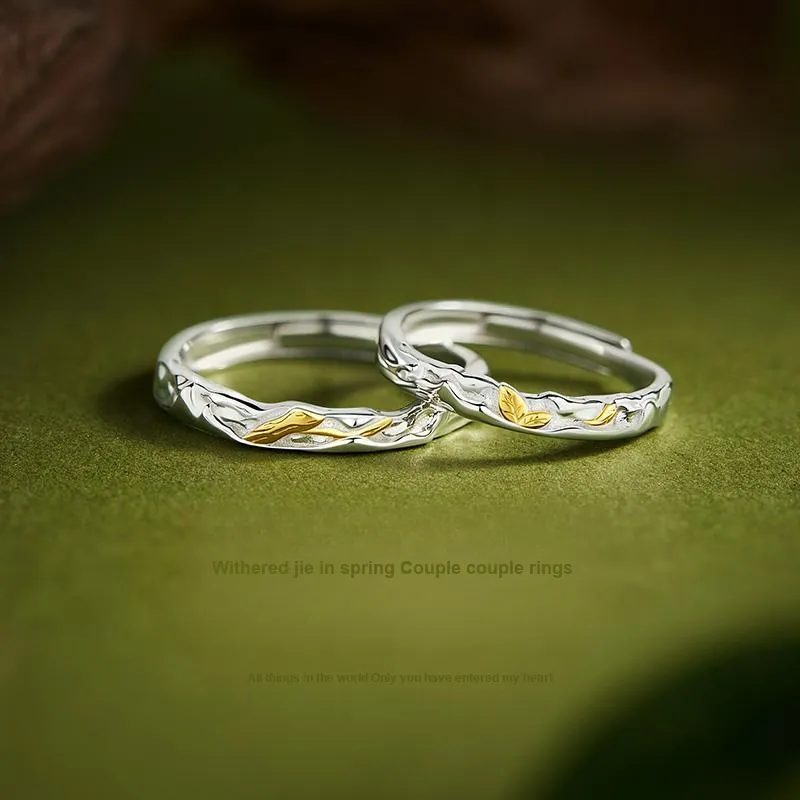 Goran Silver 925 Ring Couple Couple Rings Unisex-1