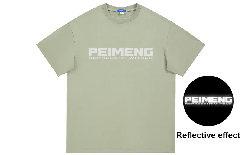 PEIMENG Short Sleeved T Shirts Unisex Comes With Necklace-47