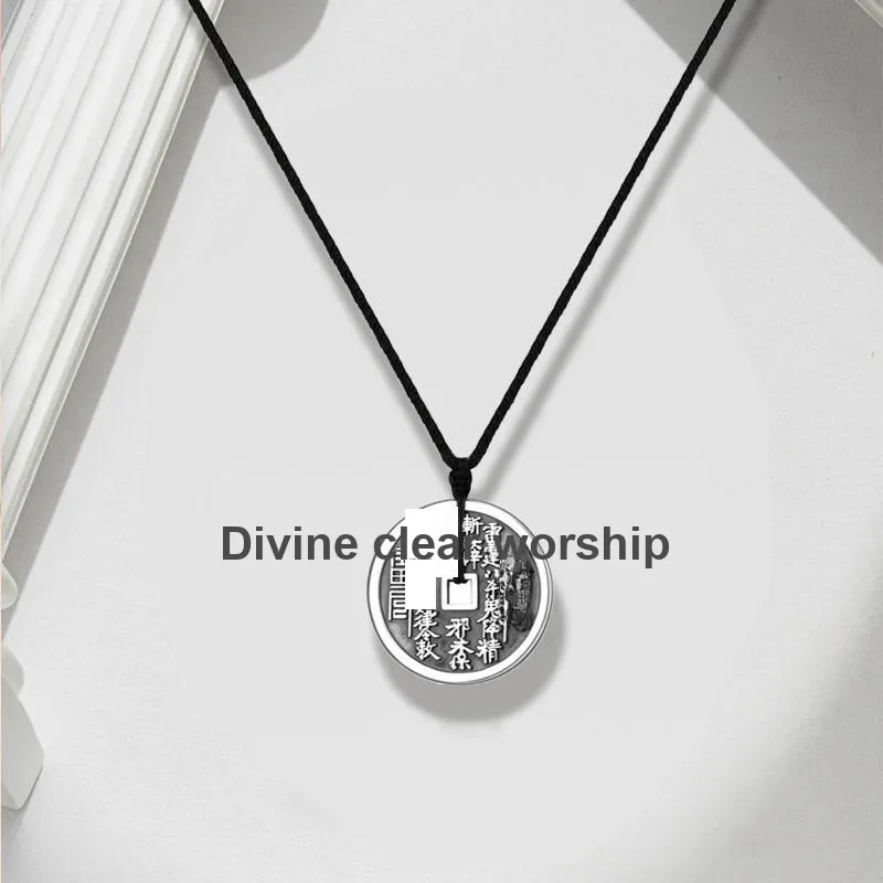 FUSSEM S999 Fine Silver Necklaces Unisex-2