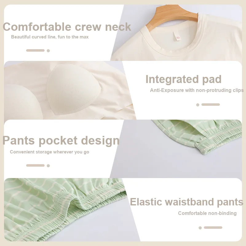 ROMANTIC·SPRING Pajama Set Women's-2