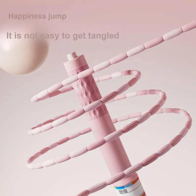 Umay Student Supply Non Countable Jump Ropes Teenagers Handle Material Silicone, Rope Material PVC Plastic 2.8m-0