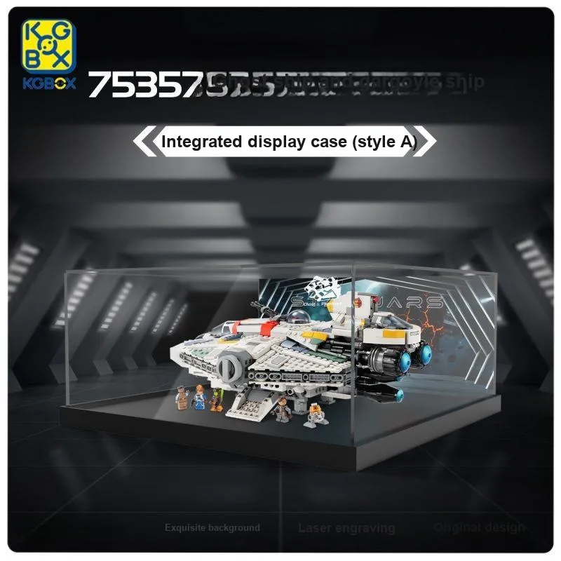 KGBOX For LEGO 75357 Wraith And Goblin II Acrylic Dust Covers Model Accessories-4