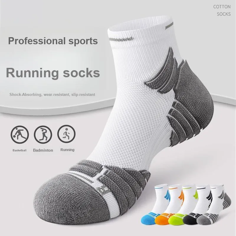 Taste The Color Mid Calf Socks Unisex 5 Pack-1
