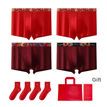 SEPTWOLVES Underpants Men's Gift Box Set Of 4 Mixed Color