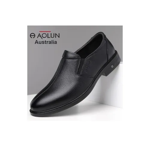 AOLUN Повседневные кожаные туфли для мужчин