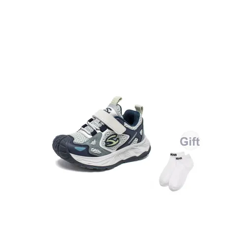 HOBIBEAR Амортизаторы Shock Abrasion Resistant Anti KICK Дышащий Низкий Топ KIDS Lifestyle Shoes Серо-голубой Детский
