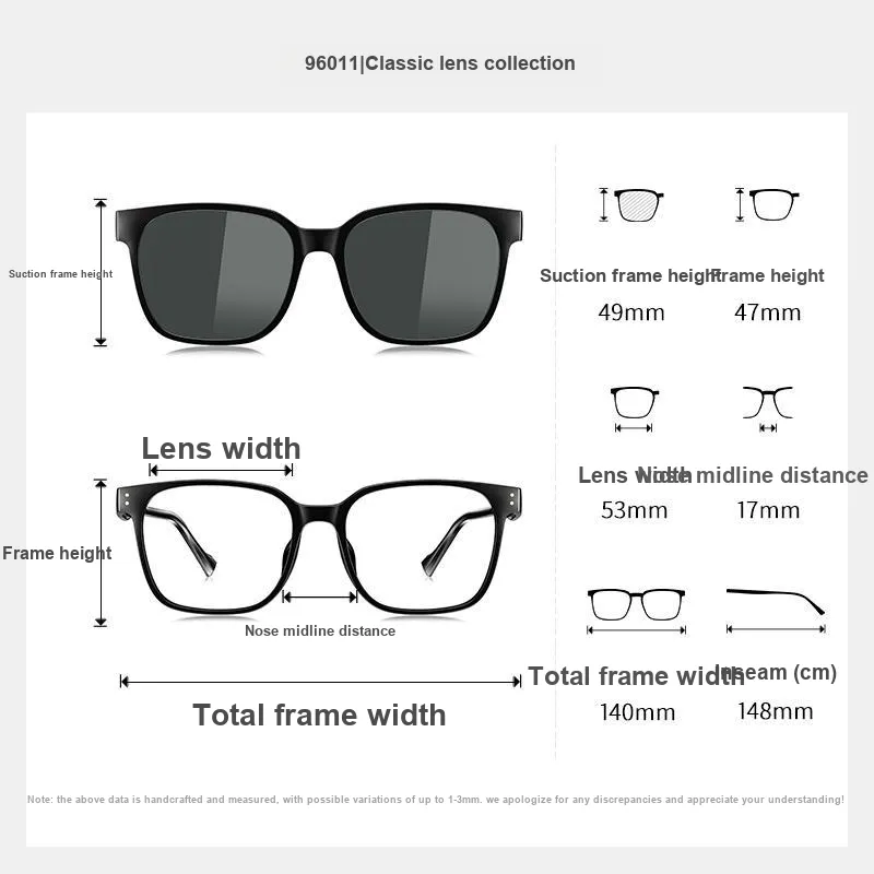 PARIM TR90PPSU Square Sunglasses Unisex-5