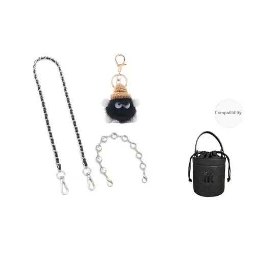 Gloya Leather Alloy One Shoulder Crossbody With Chain Accessories Decorative Chain Combo Set Women's Pink