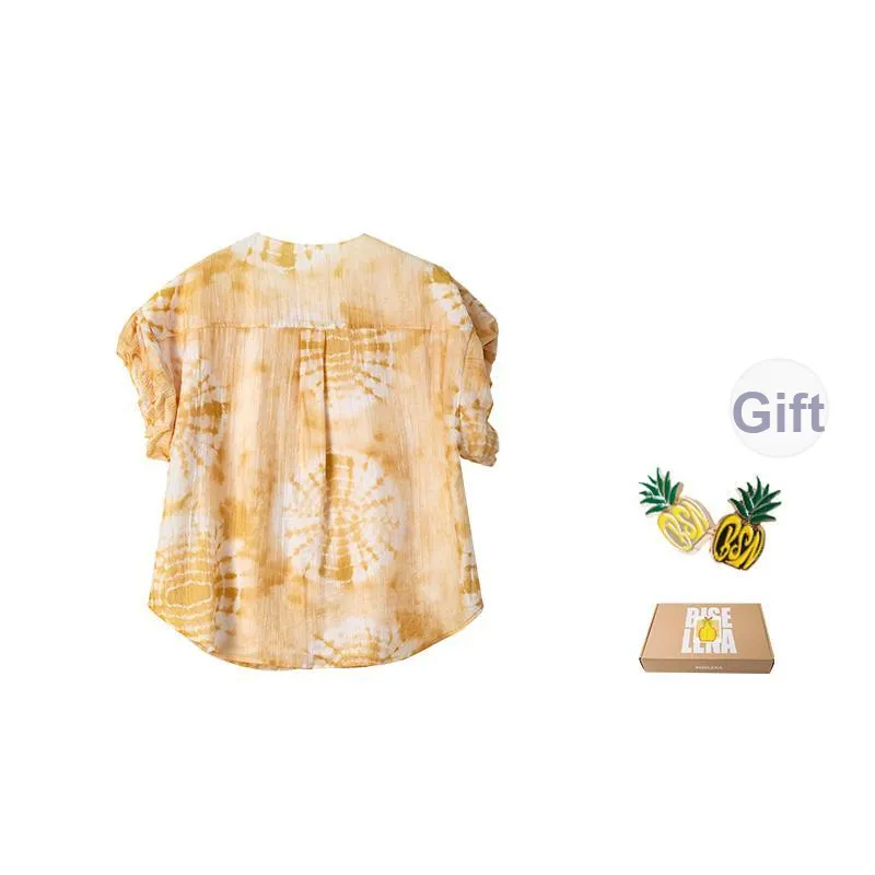 Bethine ['Pineapple' Calm And Unperturbed] Shirt Women's-6